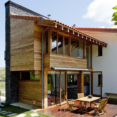 Plantas añadidas de madera