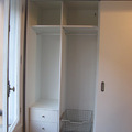 Closet con cajoreras interior
