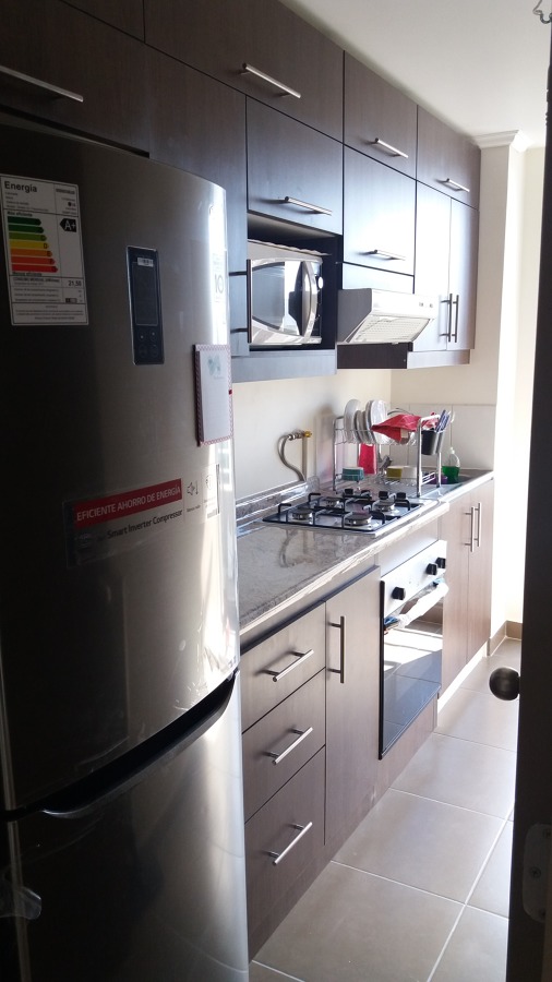 cocina en departamento