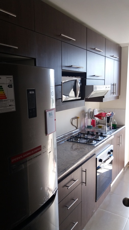 cocina en departamento
