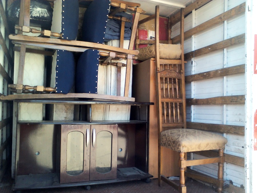 el orden de su carga 