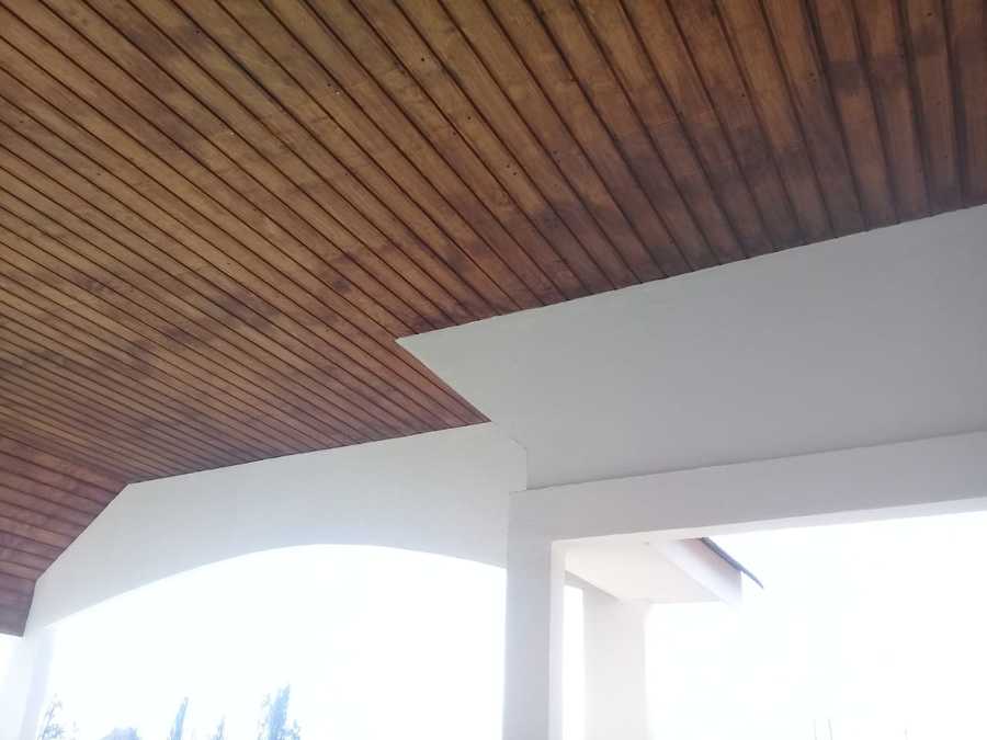 Cielo razo terraza