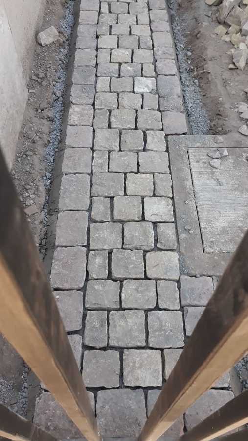 Instalación adoquines