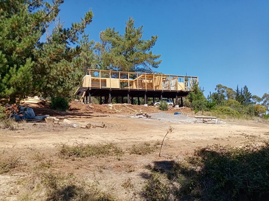 Construcción en Puerto sillo La Puntilla