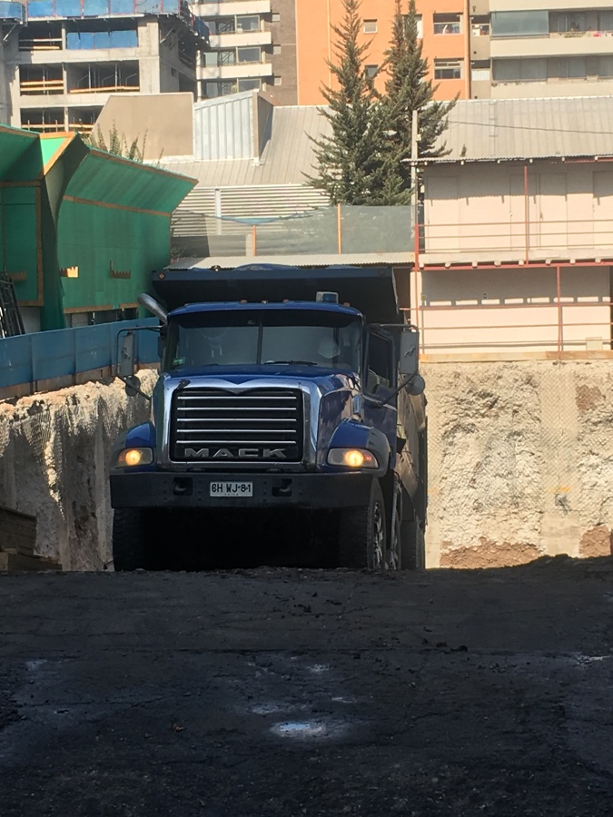 Saliendo de excavacion