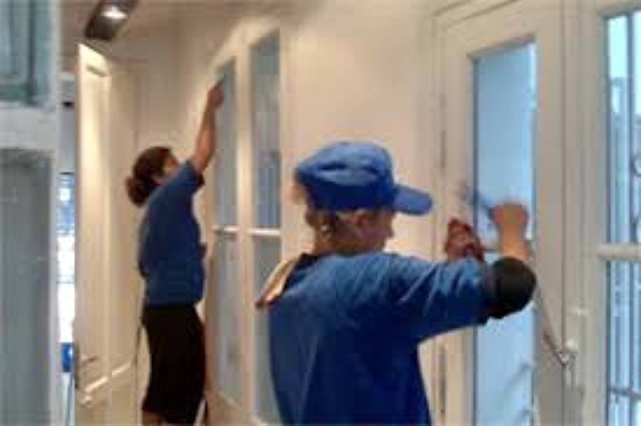 limpieza de obra (vidrios)