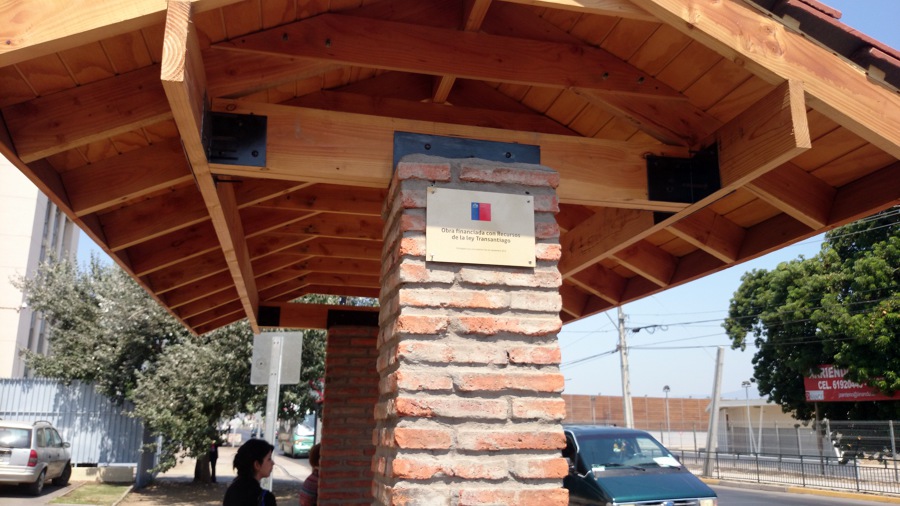 Refugios peatonales Talagante