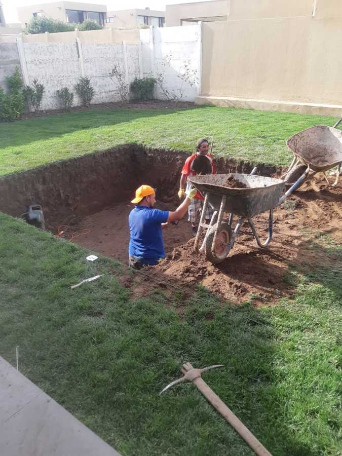 Instalación de piscina