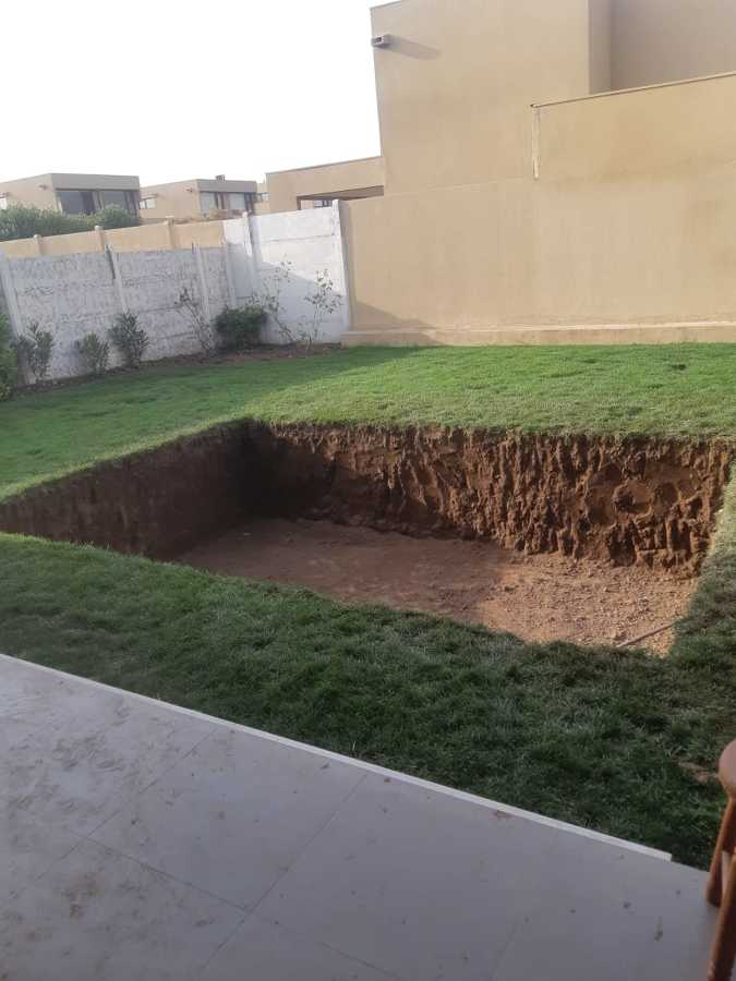 Instalación de piscina