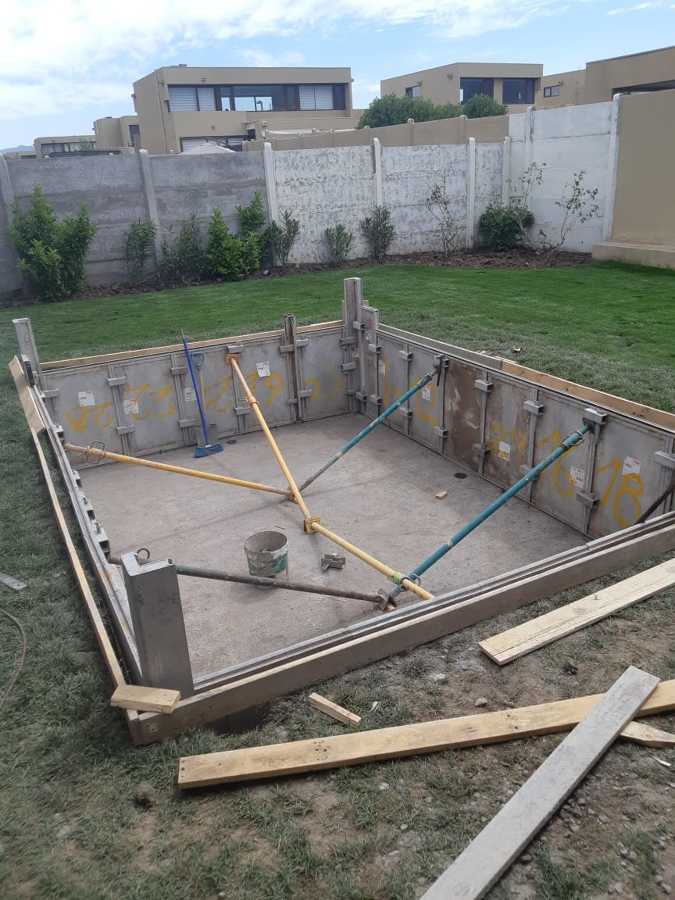 Instalación de piscina
