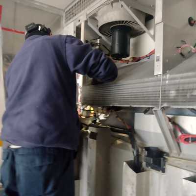 Reparación de equipos de enfriamiento móvi