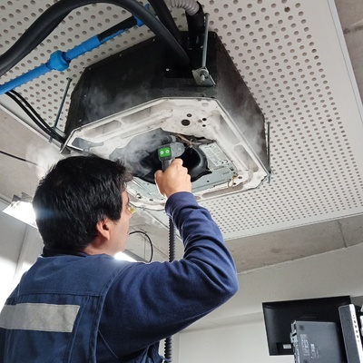 Limpieza de serpentín interior