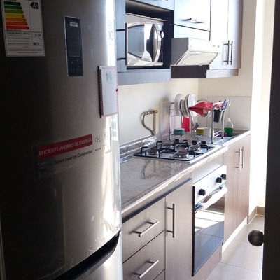 cocina en departamento