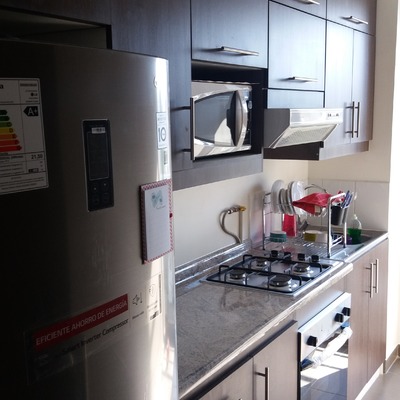 cocina en departamento