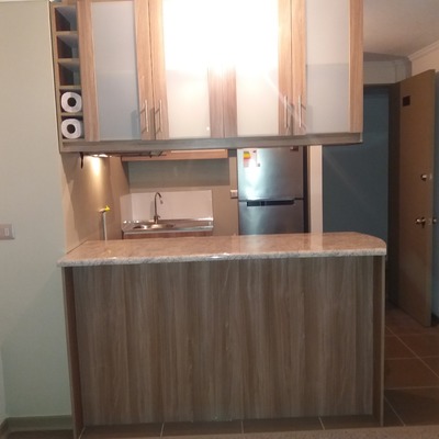 muebles de cocina departamento pequeño