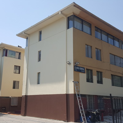 Pintura de fachada en Peñalolén 2