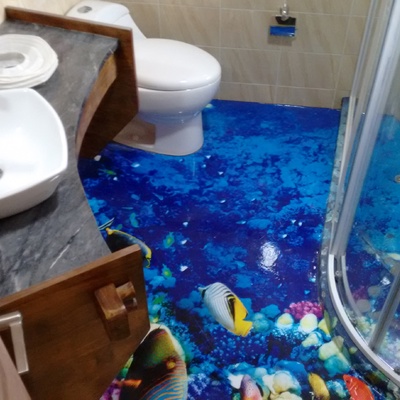 DETALLE DE BAÑO EN SUITE - CALERA DE TANGO