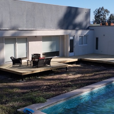 Deck en Pino impregnado