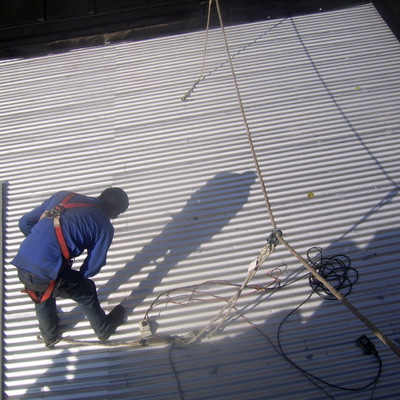 Demolición y reconstrucción techos edificio