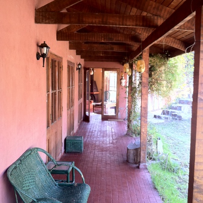 Detalle corredor casa Juan Bustos