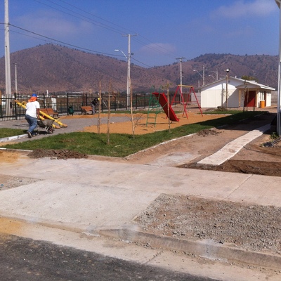 CONSTRUCCION AREA VERDE, SECTOR MELIPILLA