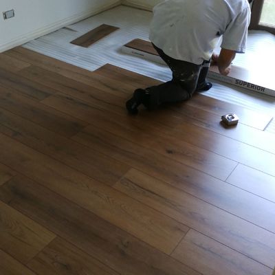 Instalacion de piso laminado