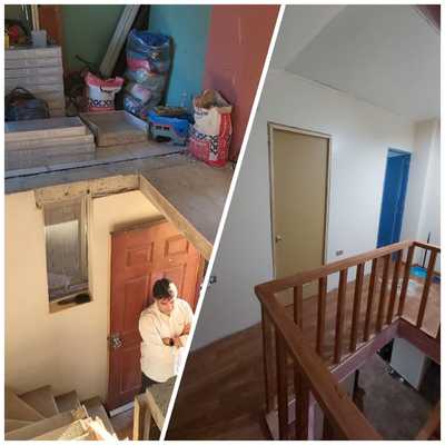 Remodelación interior casa Jardin Austral