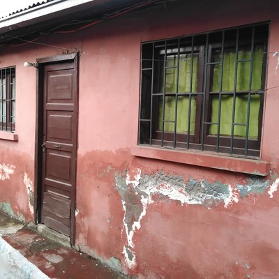 Fachada en mal estado