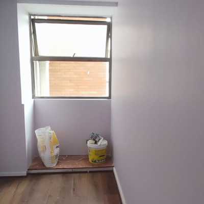 Proceso de remodelacion de habitación