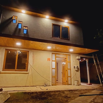 Fachada en construcción