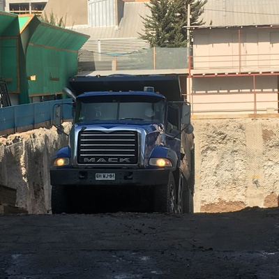 Saliendo de excavacion