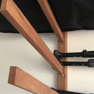 Repisa Soporte Aereo para Tablas de Surf en Roble