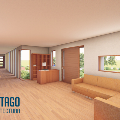 Vista Interior Hall Hotel