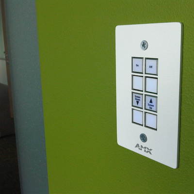 Teclado de control simple