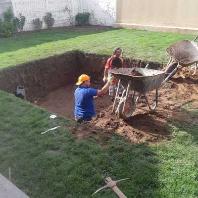 Instalación de piscina