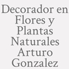 Decorador en Flores y Plantas Naturales Arturo Gonzalez
