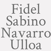 Fidel Sabino Navarro Ulloa