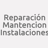 Reparación Mantencion Instalaciones