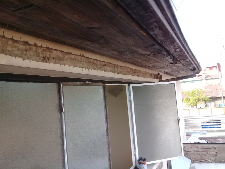 abertura de orificios para canalizar ducteria en pared circuitos planta alta