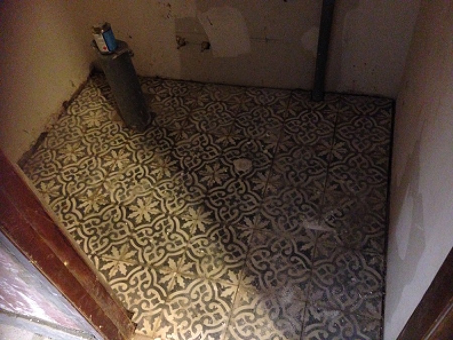 Baño visitas en obra