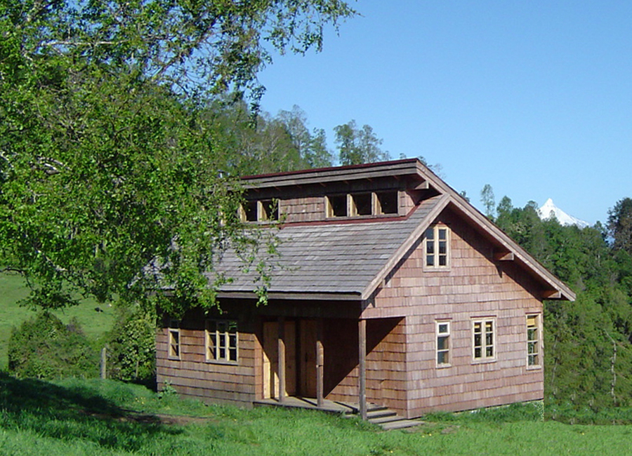 Cabaña Lago Rupanco: obra nueva.