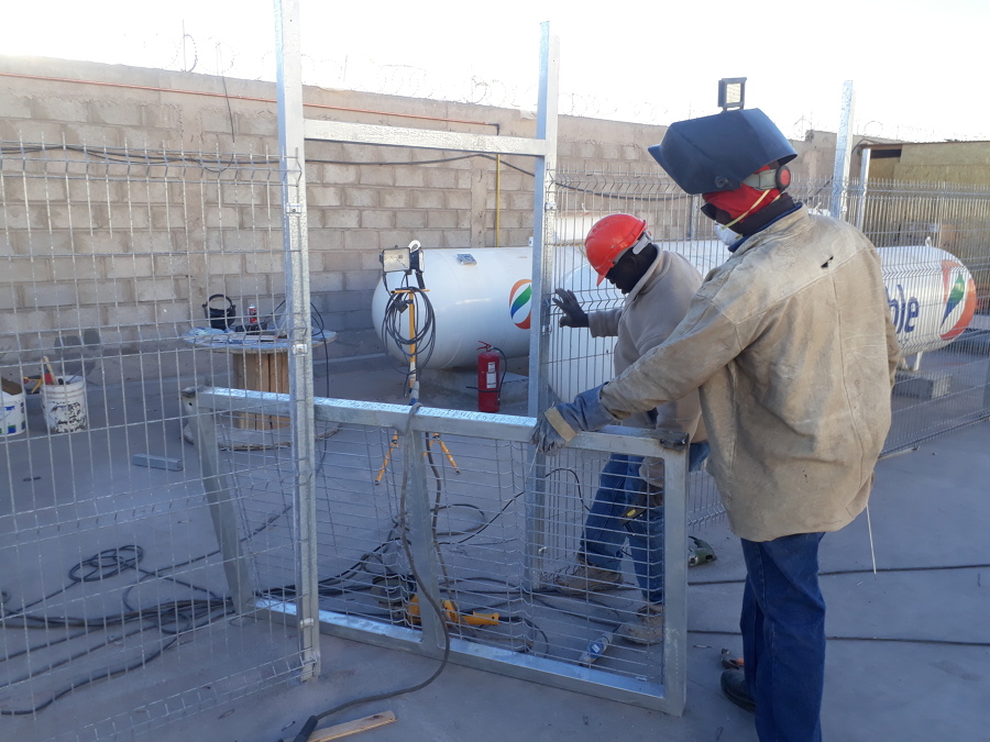 instalación cierre perimetral acmafor