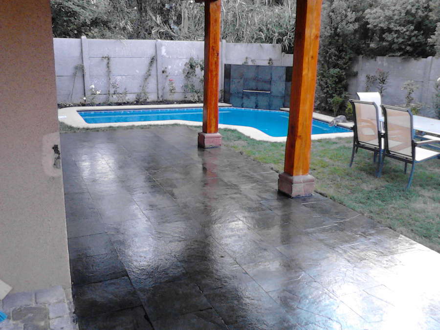 Piso Terraza de piedra pizarra