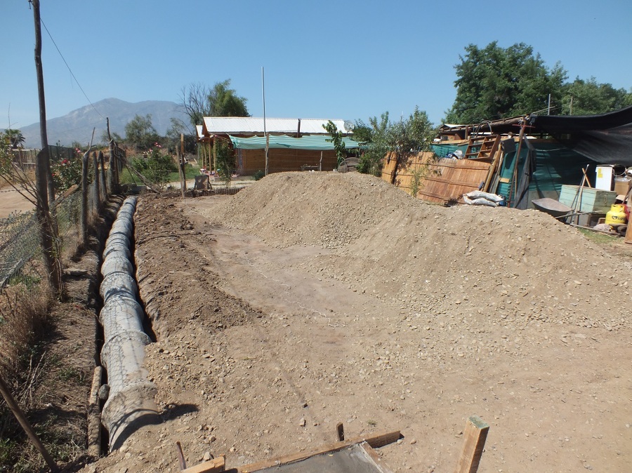 Preparacion terreno casa Pirque