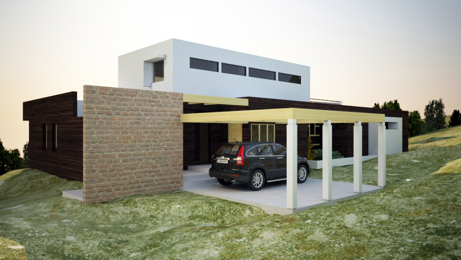 Proyecto Vivienda Unifamiliar casa Corradi-Muñoz.