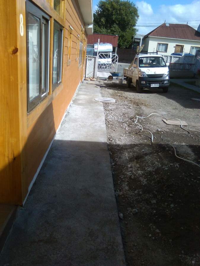 radier, Hormigón, cemento