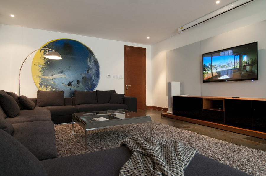 Sala de Estar tipo Cine 