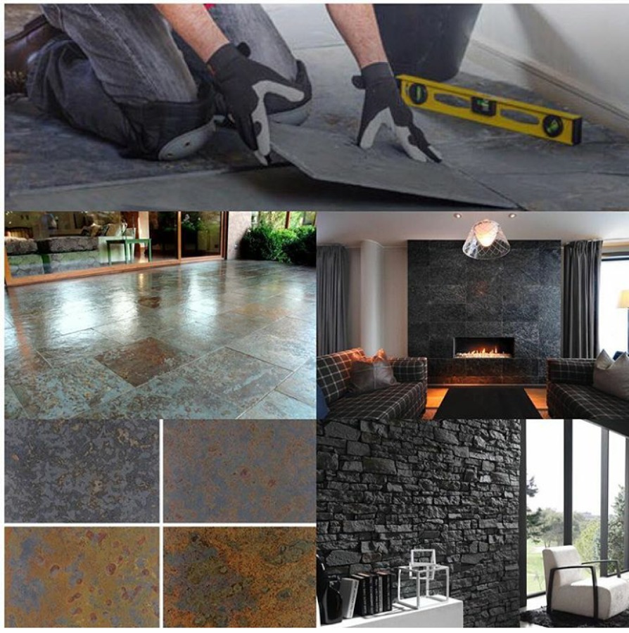 servicio instalacion de piedra pizarra