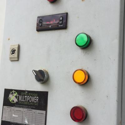 Instalación de panel de control