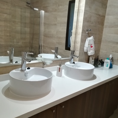 Baño principal después